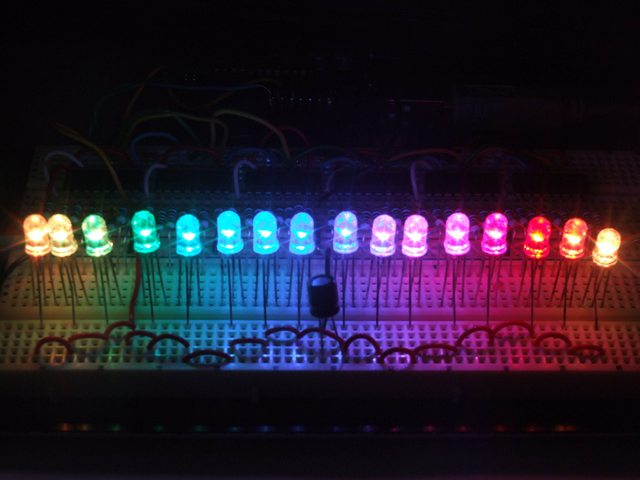 Arduino RGB LED strip control with Souliss and ShiftPWM